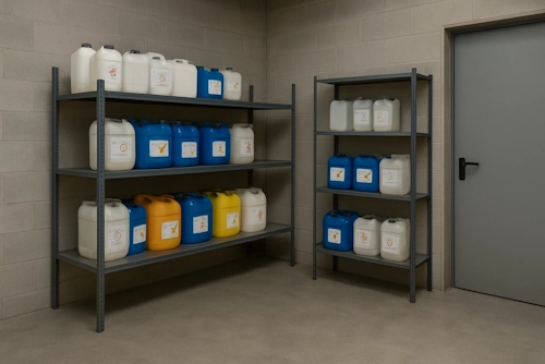 Stockage des produits chimiques : sécurité et réglementation
